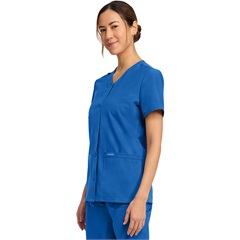 WW Originals Ultra Snap Front Scrub Top
